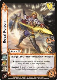 Royal Poison - SoulCalibur VI: Libra of Souls - UniVersus card
