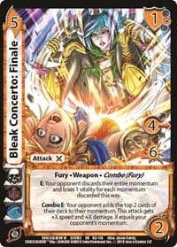 Bleak Concerto: Finale - SoulCalibur VI: Libra of Souls - UniVersus card