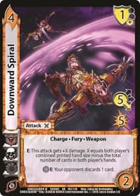 Downward Spiral - SoulCalibur VI: Libra of Souls - UniVersus card