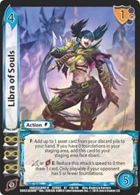 Libra of Souls - SoulCalibur VI: Libra of Souls - UniVersus card