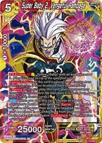 Super Baby 2, Vengeful Rampage (Gold Stamp) - Malicious Machinations - Dragon Ball Super: Masters card