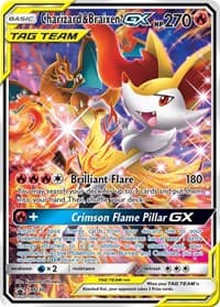 Charizard & Braixen GX - SM230 - SM Promos - Pokemon card