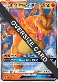 Charizard GX - SM211 (SM Black Star Promo) - Jumbo Cards - Pokemon card