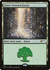 Snow-Covered Forest (5) - Secret Lair Drop Series - Magic: The Gathering card