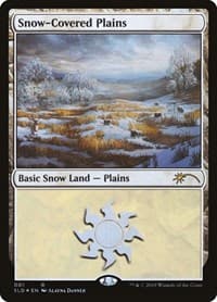 Snow-Covered Plains (1) - Secret Lair Drop Series - Magic: The Gathering card