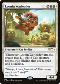 Leonin Warleader - Secret Lair Drop Series - Magic: The Gathering card