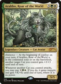 Arahbo, Roar of the World - Secret Lair Drop Series - Magic: The Gathering card