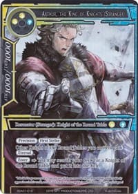 Arthur, the King of Knights (Stranger) (Full Art) - Alice Origin Starter Deck - Force of Will card