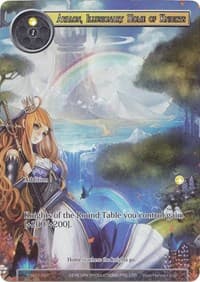 Avalon, Illusionary Home of Knights (Full Art) - Alice Origin Starter Deck - Force of Will card