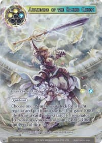 Awakening of the Sacred Queen (Full Art) - Alice Origin Starter Deck - Force of Will card