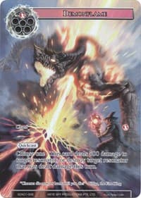 Demonflame (Full Art) - Alice Origin Starter Deck - Force of Will card