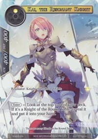 Kai, the Resonant Knight (Full Art) - Alice Origin Starter Deck - Force of Will card