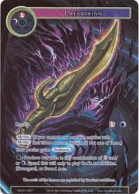 Laevateinn (Full Art) - Alice Origin Starter Deck - Force of Will card