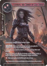 Lancelot, the Knight of Mad Demon (Full Art) - Alice Origin Starter Deck - Force of Will card