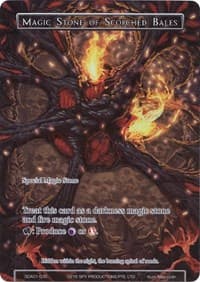 Magic Stone of Scorched Bales (Full Art) - Alice Origin Starter Deck - Force of Will card