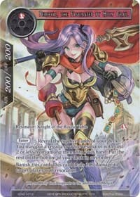 Perceval, the Fascinated of Holy Grail (Full Art) - Alice Origin Starter Deck - Force of Will card