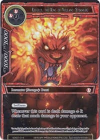Regulus, the King of Volcano (Stranger) (Full Art) - Alice Origin Starter Deck - Force of Will card