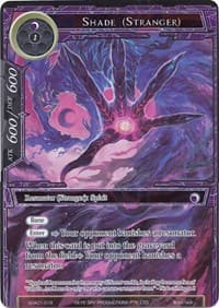 Shade (Stranger) (Full Art) - Alice Origin Starter Deck - Force of Will card