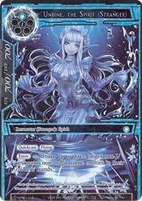 Undine, the Spirit (Stranger) (Full Art) - Alice Origin Starter Deck - Force of Will card