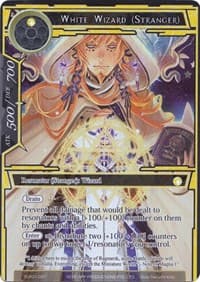 White Wizard (Stranger) (Full Art) - Alice Origin Starter Deck - Force of Will card