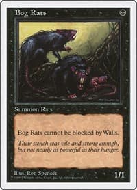 Bog Rats - Fifth Edition - Magic: The Gathering card