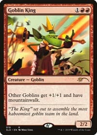 Goblin King (019) - Secret Lair Drop Series - Magic: The Gathering card