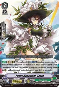 Peony Musketeer, Toure - V-EB10: The Mysterious Fortune - Cardfight Vanguard card