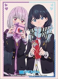 Bushiroad Sleeve Collection HG Vol.2161: SSSS.GRIDMAN - Rikka & Akane (60-Pack) - Bushiroad Card Sleeves - Card Sleeves card
