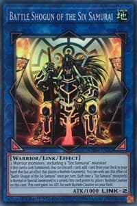 Battle Shogun of the Six Samurai - Chaos Impact - YuGiOh card