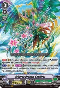 Arboros Dragon, Sephirot - V-EB10: The Mysterious Fortune - Cardfight Vanguard card
