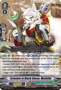 Scientist of Black Sheen, Mathilda - V-EB10: The Mysterious Fortune - Cardfight Vanguard card
