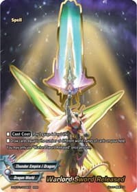 Warlord Sword Released - Re: Collection Vol.1 - Future Card BuddyFight card