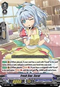 Fresh Star, Coral - V-EB11: Crystal Melody - Cardfight Vanguard card