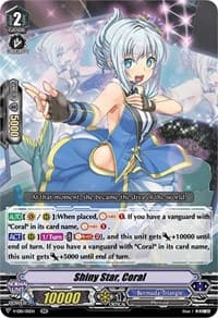Shiny Star, Coral - V-EB11: Crystal Melody - Cardfight Vanguard card