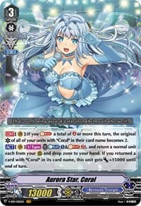 Aurora Star, Coral - V-EB11: Crystal Melody - Cardfight Vanguard card