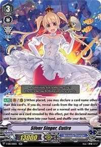 Silver Singer, Cutire - V-EB11: Crystal Melody - Cardfight Vanguard card