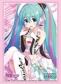 Bushiroad Sleeve Collection HG Vol.2174: Vocaloid - Racing Miku 2019 Version (60-Pack) - Bushiroad Card Sleeves - Card Sleeves card