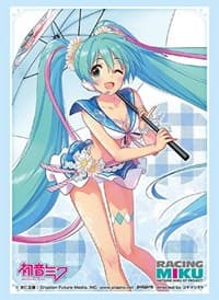 Bushiroad Sleeve Collection HG Vol.2175: Vocaloid - Racing Miku 2019 Thailand Version (60-Pack) - Bushiroad Card Sleeves - Card Sleeves card