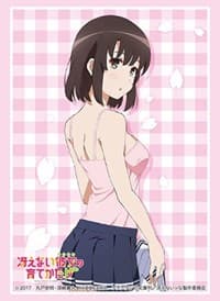 Bushiroad Sleeve Collection HG Vol.2187: Saekano: How to Raise a Boring Girlfriend Flat - Megumi Kato (60-Pack) - Bushiroad Card Sleeves - Card Sleeves card