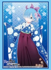 Bushiroad Sleeve Collection HG Vol.2185: Re:ZERO - Rem (60-Pack) - Bushiroad Card Sleeves - Card Sleeves card
