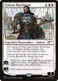 Gideon Blackblade (Stained Glass) - Secret Lair Drop Series - Magic: The Gathering card