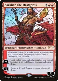 Sarkhan the Masterless (Stained Glass) - Secret Lair Drop Series - Magic: The Gathering card
