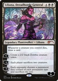 Liliana, Dreadhorde General (Stained Glass) - Secret Lair Drop Series - Magic: The Gathering card