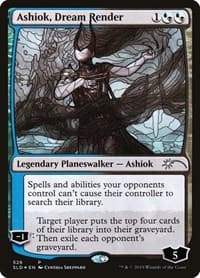 Ashiok, Dream Render (Stained Glass) - Secret Lair Drop Series - Magic: The Gathering card
