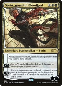 Sorin, Vengeful Bloodlord (Stained Glass) - Secret Lair Drop Series - Magic: The Gathering card
