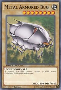 Metal Armored Bug - Speed Duel: Trials of the Kingdom - YuGiOh card