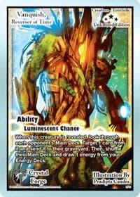 Vanquish, Reverser of Time (Unlimited Edition) - Crystal Forge - Exodus TCG card