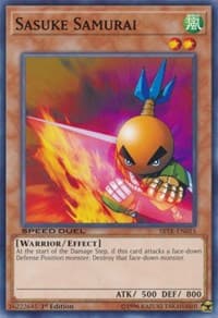 Sasuke Samurai - Speed Duel: Trials of the Kingdom - YuGiOh card