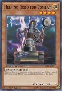 Helping Robo for Combat - Speed Duel: Trials of the Kingdom - YuGiOh card