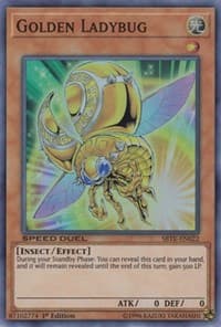 Golden Ladybug - Speed Duel: Trials of the Kingdom - YuGiOh card